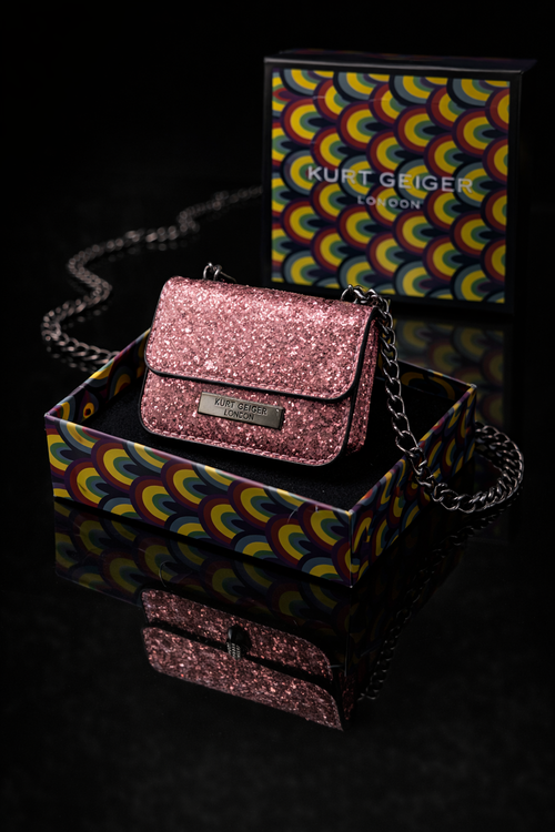 Pink Glitter KG Bag